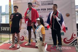 Fadlan raih emas kejuaraan renang perairan terbuka di Malaysia