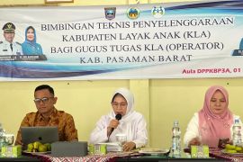 Targetkan KLA Nindya, Pasaman Barat gelar Bimtek penyelenggaraan kabupaten layak anak