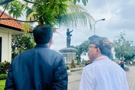 Jokowi sempatkan ke RTH Taman Bung Karno Bali