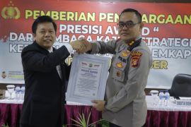 Lemkapi berikan penghargaan Presisi Award ke Polres Paser