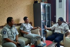 Kacab Jasa Raharja Banten berkoordinasi dengan Kadishub antisipasi lonjakan penumpang Lebaran 2023