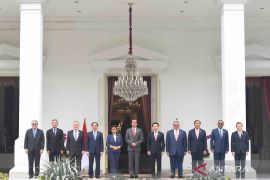 Presiden Jokowi terima menlu dan sekjen ASEAN