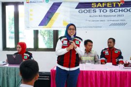 PTBA perkenalkan budaya kesehatan dan keselamatan kerja kepada pelajar
