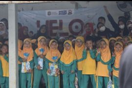 Siswa SMP Nassa School gelar aksi sosial secara nyata