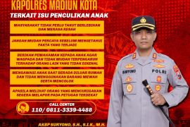 Kapolres Madiun Kota minta warga tak panik isu penculikan anak
