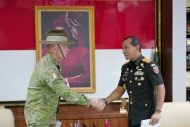 Pangdam XIV/Hasanuddin dan Atase Darat Australia bahas penanganan bencana
