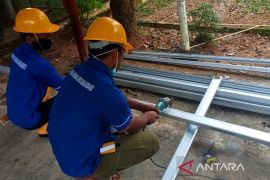 WBP Lapas Banjarbaru dilatih konstruksi baja ringan