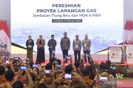 Peresmian Proyek Strategis Nasional Jambaran-Tiung Biru
