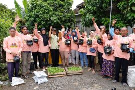 "Mak Ganjar Jatim" beri edukasi pertanian organik petani Nganjuk