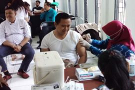 Warga Banjarbaru antusias bervaksin dosis 4