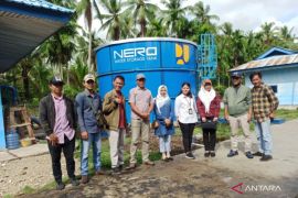 Gunakan nano filter, air gambut SPAM di Tanjungsamak jadi bening