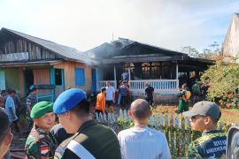Kebakaran di Tanjung Selor Kaltara