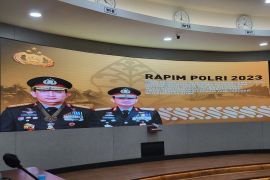 Sejumlah menteri dihadirkan jadi narasumber Rapim Polri 2023