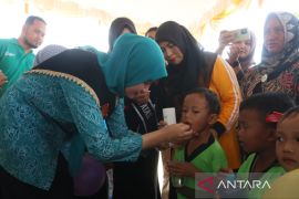 Pemkab Bangka Tengah berikan vitamin A serentak kepada anak