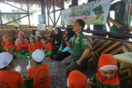 Rutan Pelaihari fasilitasi taman kanak-kanak pelajari aneka tanaman