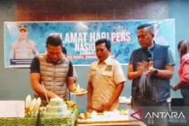 Polresta Samarinda peringati Hari Pers Nasional bersama Wartawan