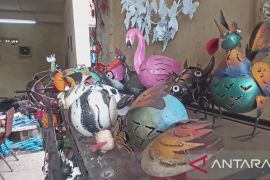 Kerajinan hiasan besi Tabanan-Bali tembus pasar mancanegara (video)