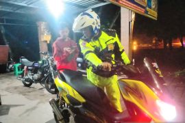 Polres Jembrana jadikan knalpot brong sebagai tugu