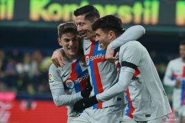 Barcelona tetap bertengger di puncak klasemen usai tundukkan Villarreal 1-0