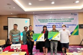 Ratusan atlet sepatu roda piala Bupati Sidoarjo terlindungi BPJamsostek