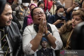 Ibunda Brigadir J bersyukur atas vonis mati Ferdy Sambo