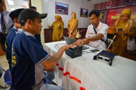 Perekaman Data Warga Binaan Rutan Padang