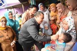 Bupati - TP PKK canangkan Sub PIN Polio di Batang Toru