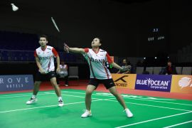 BAMTC- Rinov/Phita bawa Indonesia juara Grup C seusai kalahkan Thailand 3-2