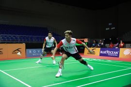 Pramudya/Yeremia pastikan Indonesia menang telak atas Suriah  5-0