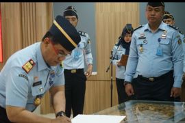 Pegawai Kemenkumham Sumsel Ikrar netralitas dalam  Pemilu 2024