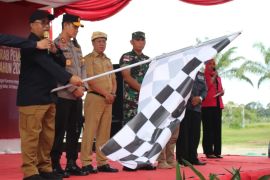 Kapolda Kaltara pada Kirab Pemilu 2024 "Setahun Menuju Hari Pemungutan Suara"