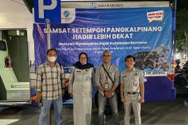 JR Babel ajak masyarakat bayar pajak di Samsat Setempoh Malam Pangkalpinang