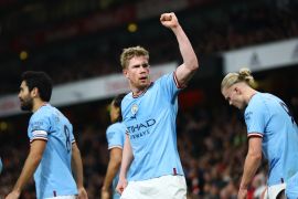 Liga Inggris - Bungkam Arsenal 3-1, Manchester City puncaki klasemen sementara