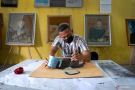 Warga binaan Lapas Pohuwato dibekali kemahiran mengolah sabut kelapa