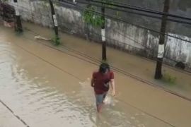BPBD  : Empat kecamatan di Makassar masih terendam banjir