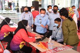 7.076 pegawai Kemenkumham terima suntikan booster kedua