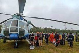 Tim berhasil menemukan lokasi titik kecelakaan helikopter Kapolda Jambi