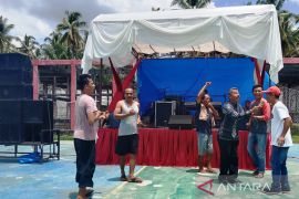 Legislator Agam gelar orgen tunggal di Lapas Lubukbasung