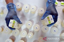 Personel Polres Toraja Utara Sulsel jalani tes urine