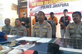 Polisi Jayapura tangkap tiga pengedar ganja di Kabupaten Jayapura