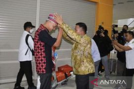 Sejumlah gubernur dan wagub tiba di Kaltim untuk hadiri Rakernas APPSI