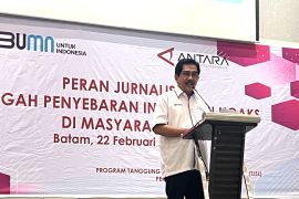 ANTARA gelar pelatihan Cegah Informasi Hoaks bagi jurnalis di Batam
