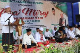 Bupati Merangin peringati Isra Miraj di Bangko
