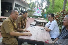 Kabiro Antara Kalsel silaturrahmi dengan Sekda HST