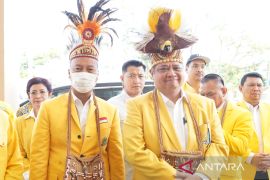 Airlangga targetkan Golkar raih delapan kursi DPR RI