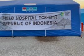 RS lapangan Indonesia  layani 2.000 warga Turki terdampak gempa