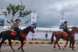 Polda  Sumut  terjunkan polisi berkuda untuk pengamanan F1 Powerboat