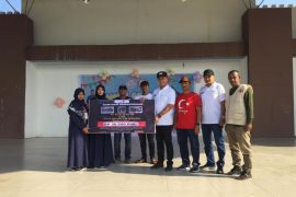 Khalifah dan SDIT Quantum sumbang Rp30 juta untuk korban gempa Turki