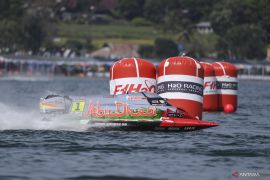 Wind speed on Sunday's F1H2O race same as during qualification: BMKG