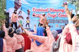 Relawan Mak Ganjar Jatim komitmen tak berhenti ajak pola hidup sehat